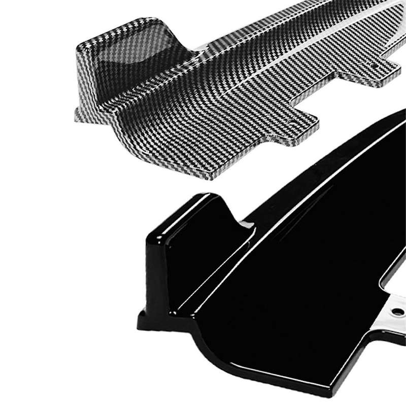 Car Rear Bumper Lip Diffuser Splitter Winglet Apron Spoiler for 2 Series F22 F23 2015-2019 Gloss Bla