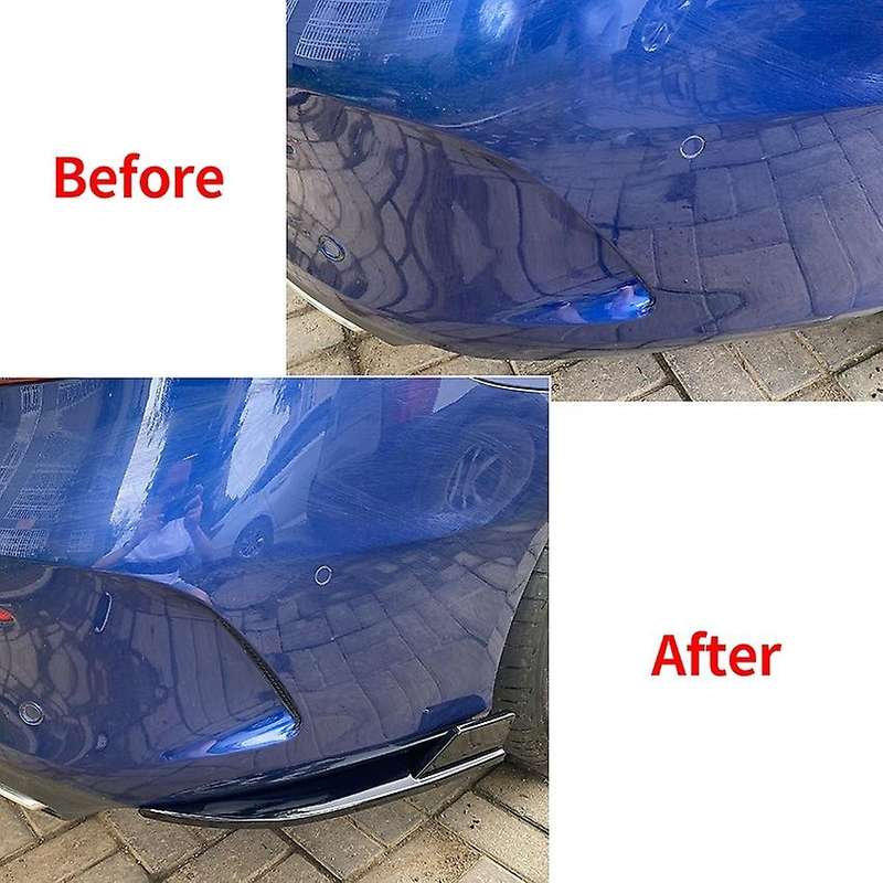 Car Rear Bumper Lip Diffuser Splitter Spoiler for C-Class Coupe C205 C200 260 C43 C63 Black