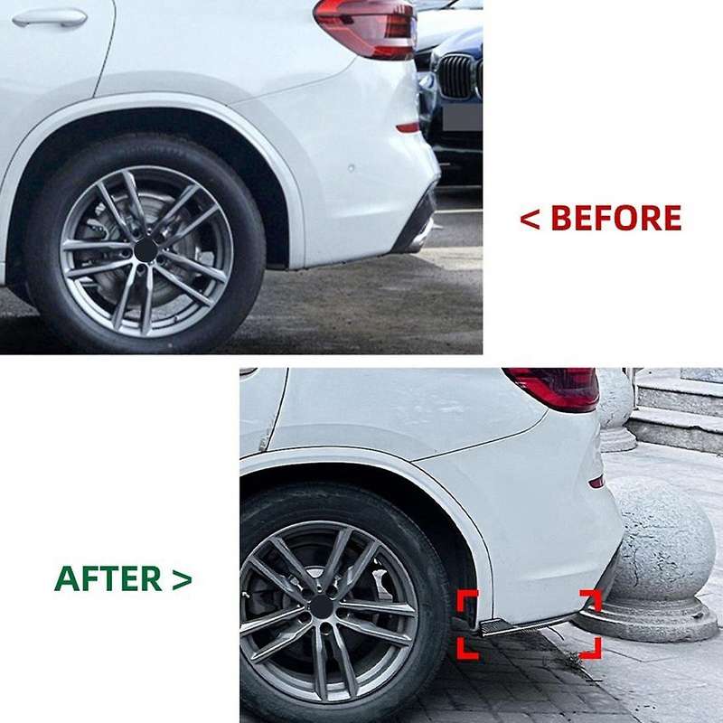 Car Rear Bumper Lip Diffuser Splitter Winglet Apron Spoiler for 3 Series X3 G01 2018-2021 Carbon Fib