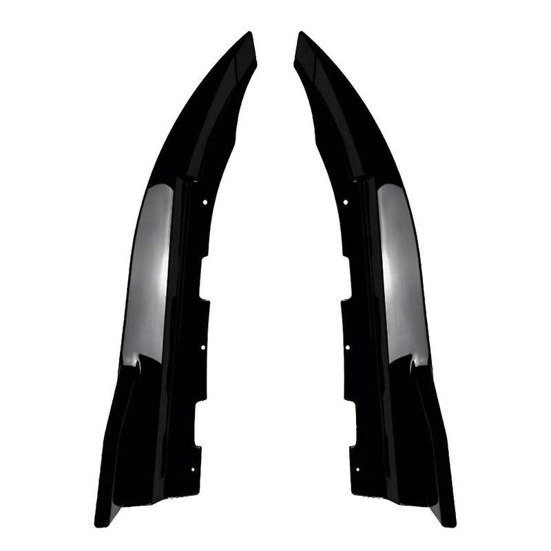 Car Rear Bumper Lip Diffuser Splitter Winglet Apron Spoiler for G26 2020+ Gloss Black Spoiler Wind K