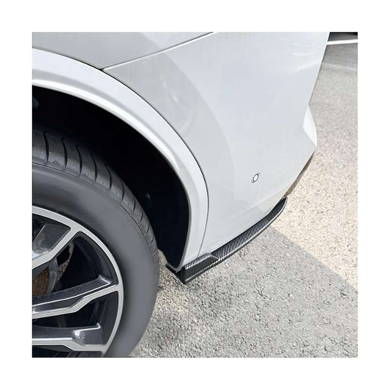 Car Rear Bumper Lip Diffuser Splitter Winglet Apron Spoiler for 3 Series X3 G01 2022+ Carbon Fiber