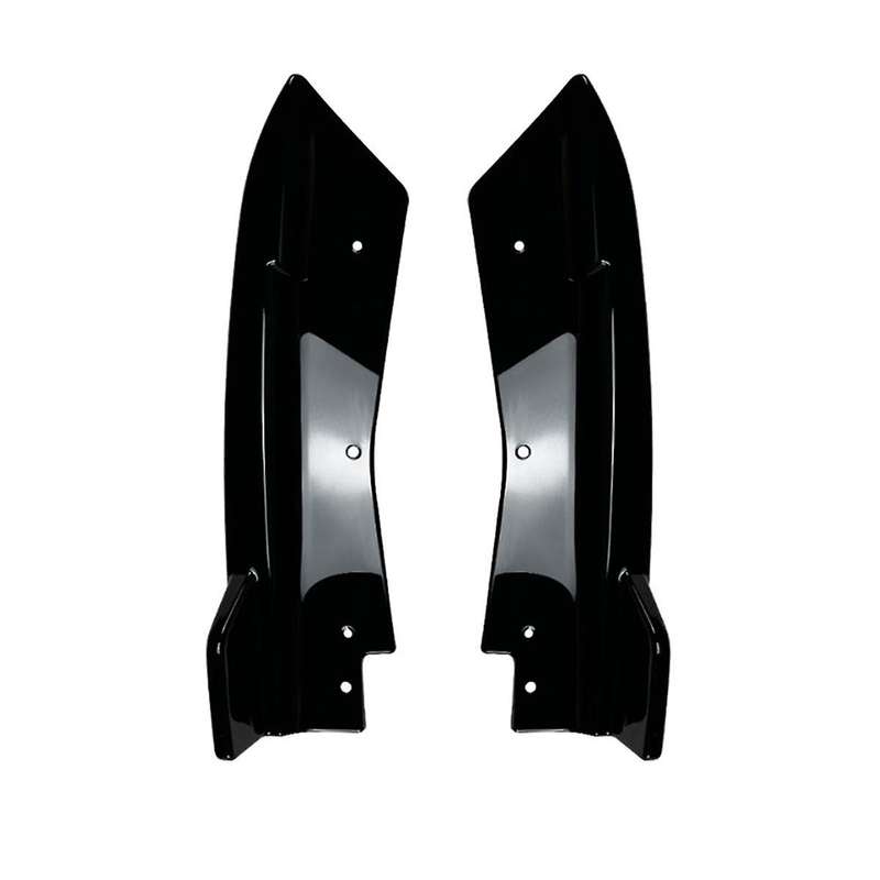 Car Rear Bumper Lip Diffuser Splitter Winglet Apron Spoiler for 3 Series X3 G01 2022+ Bright Black