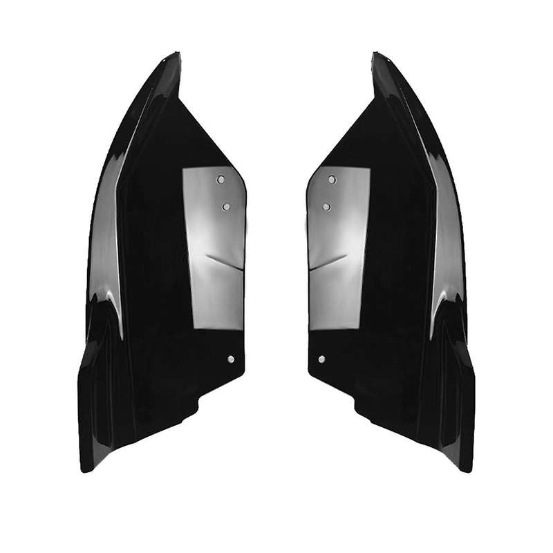 Car Rear Bumper Lip Diffuser Splitter Winglet Apron Spoiler for X1 IX1 U11 2023+ Gloss Black
