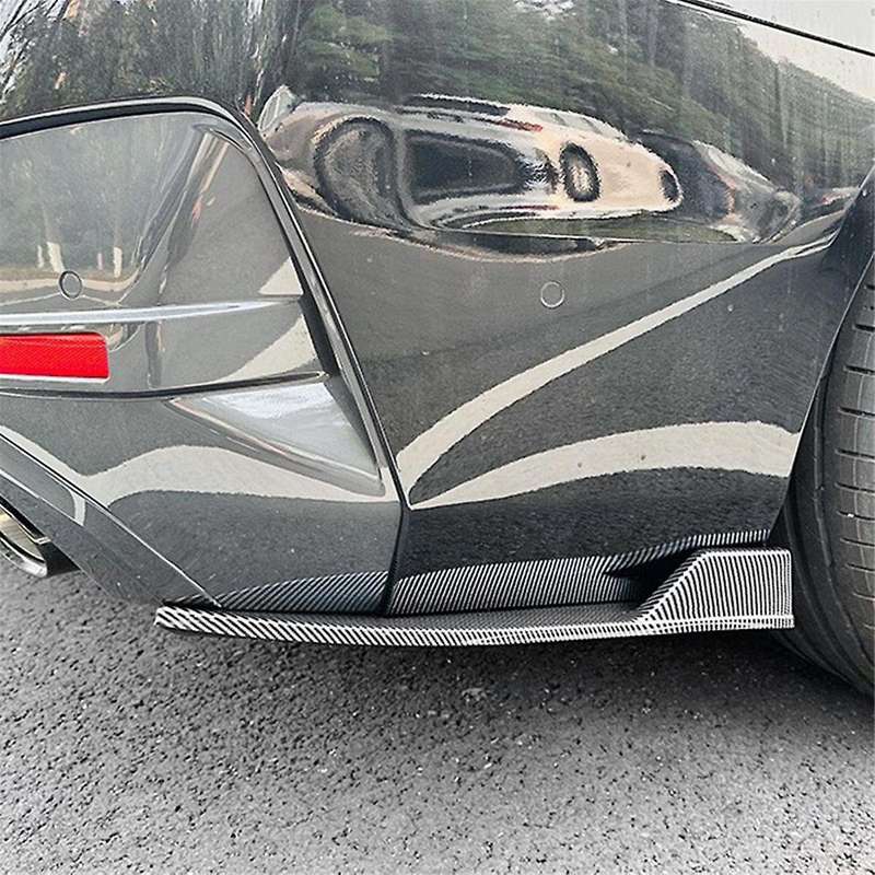 Car Rear Bumper Lip Diffuser Splitter Winglet Apron Spoiler for G26 2020+ Carbon Fiber Spoiler Wind
