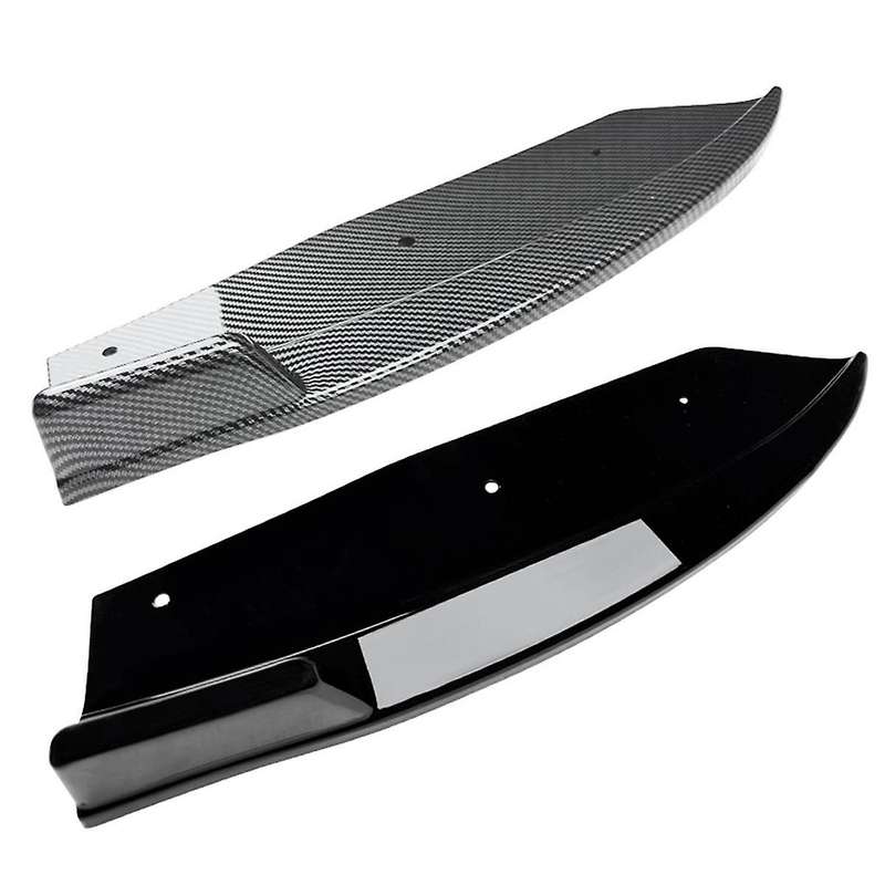 Car Rear Bumper Lip Diffuser Splitter Winglet Apron Spoiler for X4 G02 2018-2021 Carbon Fiber Patter