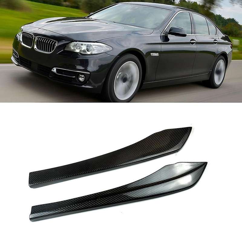 Car Rear Bumper Lip Splitter Spoiler Flaps Canards Diffuse for - 5 Series F10 F18 M5 2008-2012