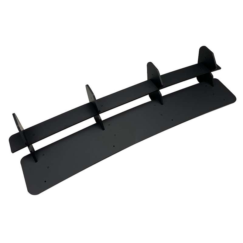 Car Rear Bumper Protector Spoiler Lip Rear Bumper Diffuser Splitter Spoiler Fins Trim for golf 7.5r