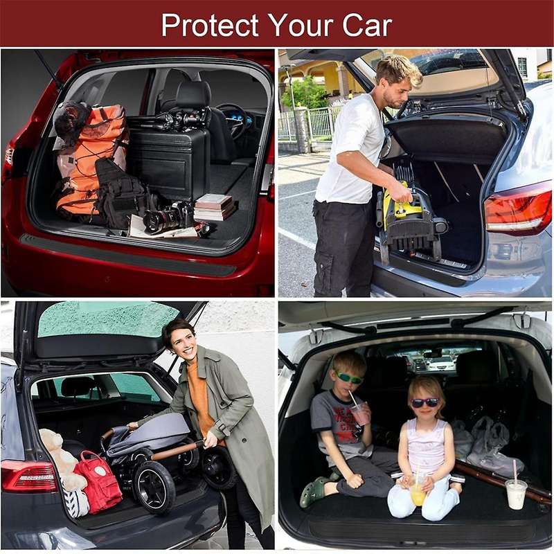Car Rear Bumper Protector, Universal Flexible Bumper Guard Protector, Anti-scratch Rear Bumper Prote