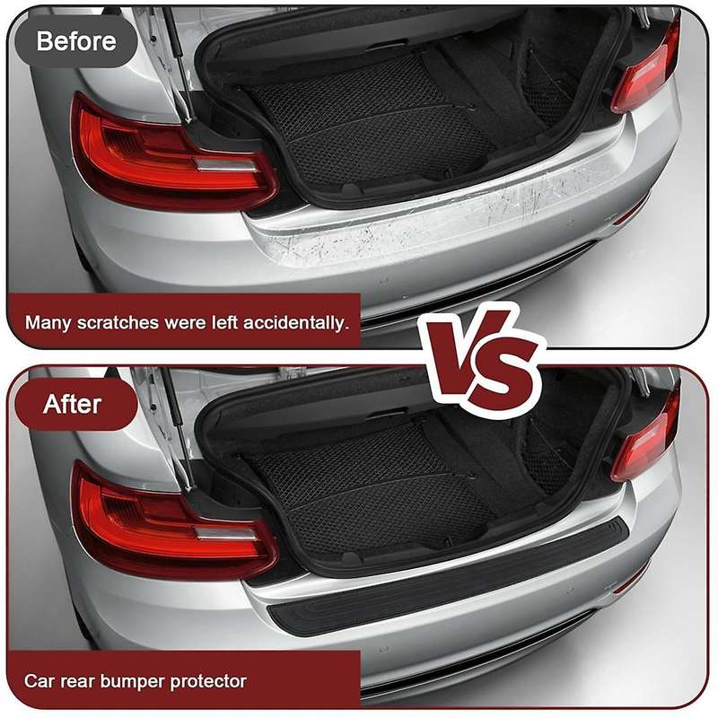 Car Rear Bumper Protector, Universal Flexible Bumper Guard Protector, Anti-scratch Rear Bumper Prote