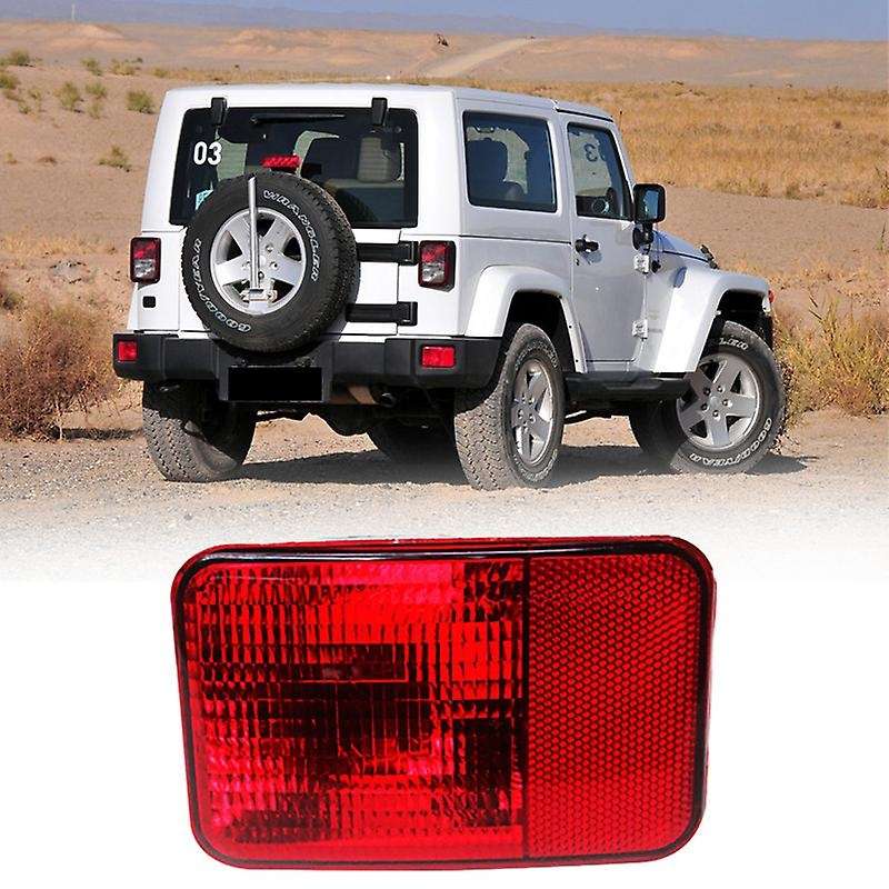 Car Rear Bumper Rear Light Fog Light Warning Lights for Wrangler 2007-2018 55078104AC 55078105AC