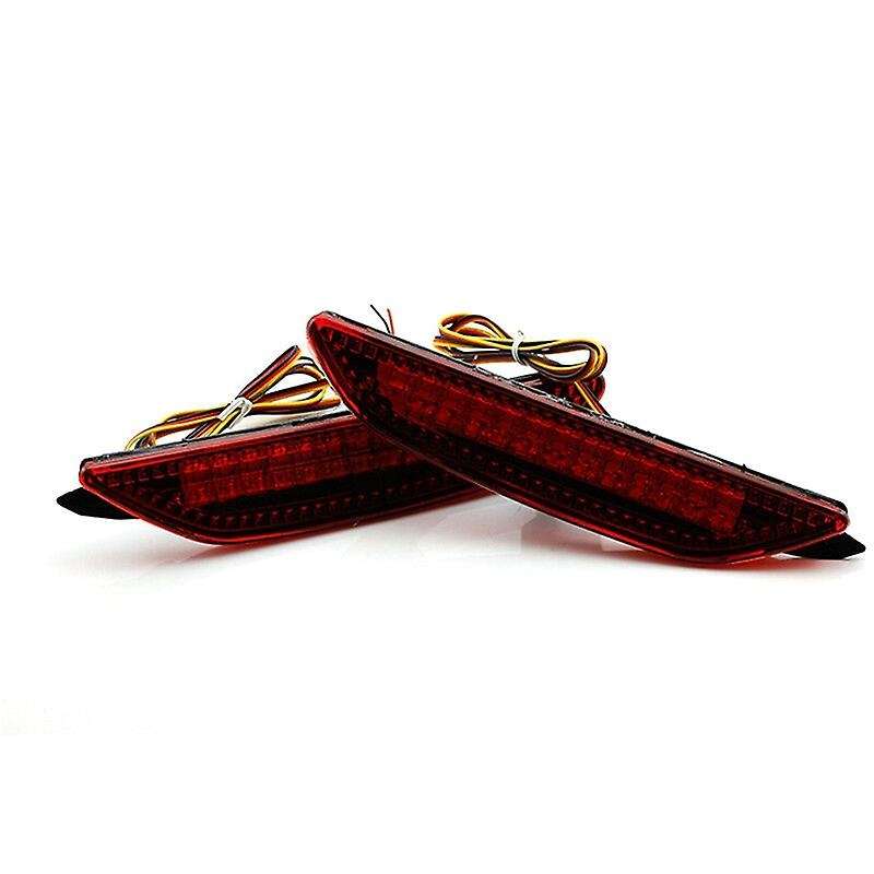 Car Rear Bumper Reflector Brake Lights Tail LED Warning Lights Accessories Lamp for K2 Sedan 2011-20