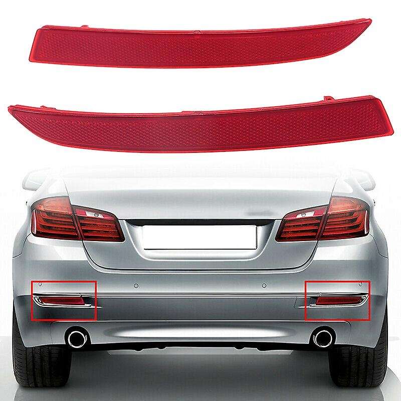 Car Rear Bumper Reflector for 5 Series F10 F18 528I 14-17 63147318555 63147318556