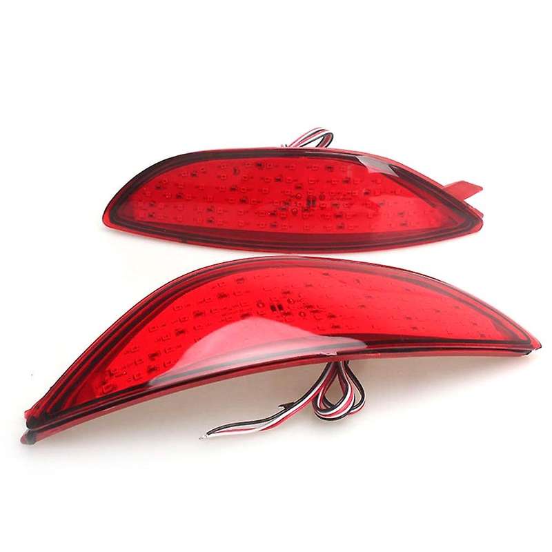 Car Rear Bumper Reflector Light Red LED Tail Brake Parking Warning Lamp for Accent 2008-2015