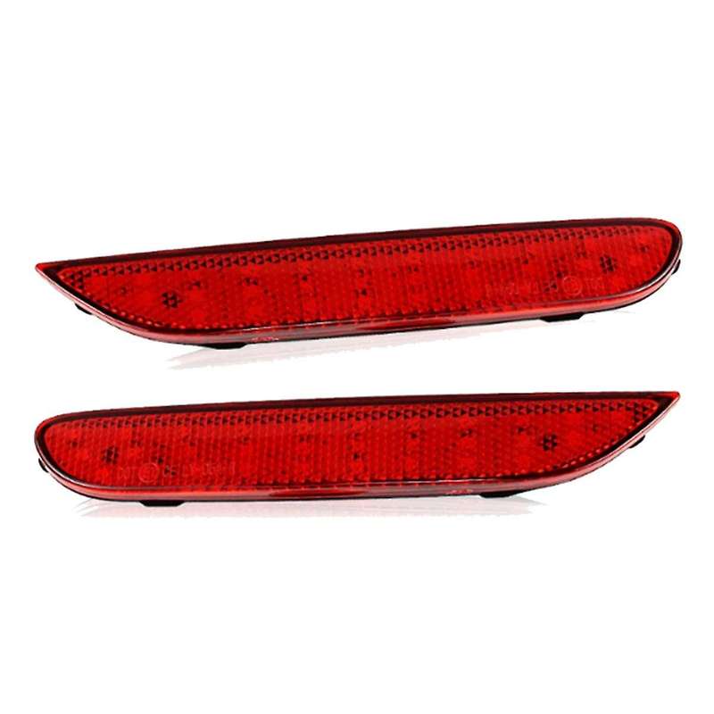 Car Rear Bumper Reflector Light 26560-JJ90A for Q50 Rogue 14-16 Rear Warning Lamp Red