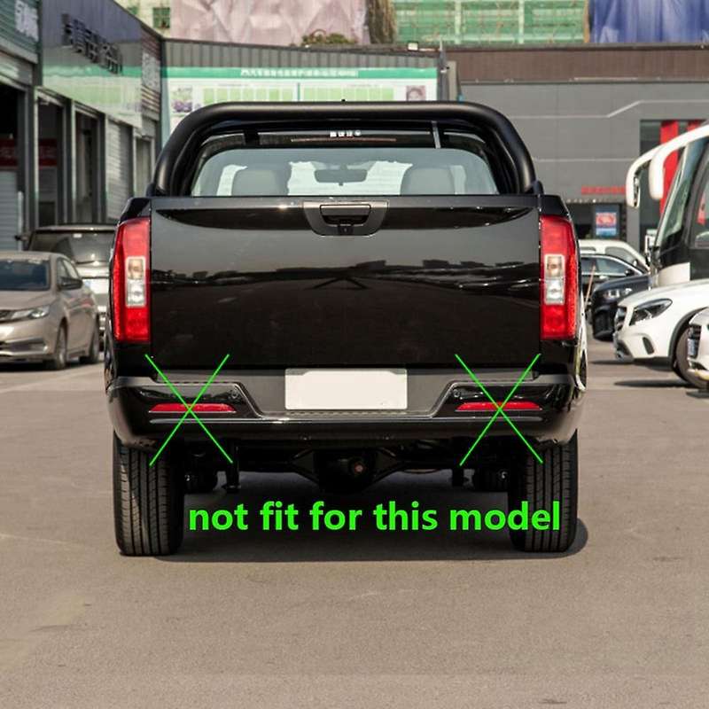 Car Rear Bumper Reflector Light Marker Lamp for Cannon Pickup 2019-2021