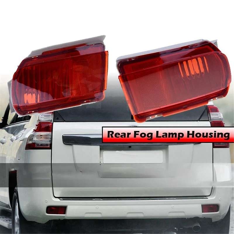 Car Rear Bumper Reflector Lights Rear Bumper Fog Lights for Prado 2010-2015 81581-60240 81591-60270