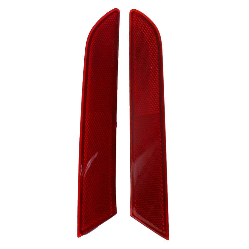 Car Rear Bumper Reflector Lights for CX7 -7 2008-2015 Tail Fog Light Housing Red Lens