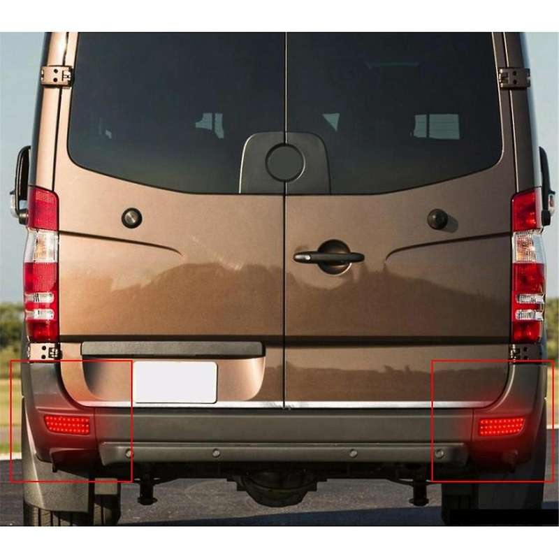 Car Rear Bumper Reflector Lights Rear Brake Lights A9068260140 for - W906 Sprinter