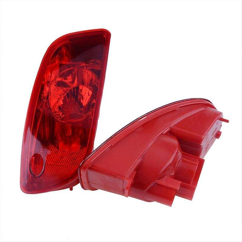 Car Rear Bumper Reflector Lights for (CM) 2007-2009 Pre-Facelift Tail Fog Light Housing Red Lens