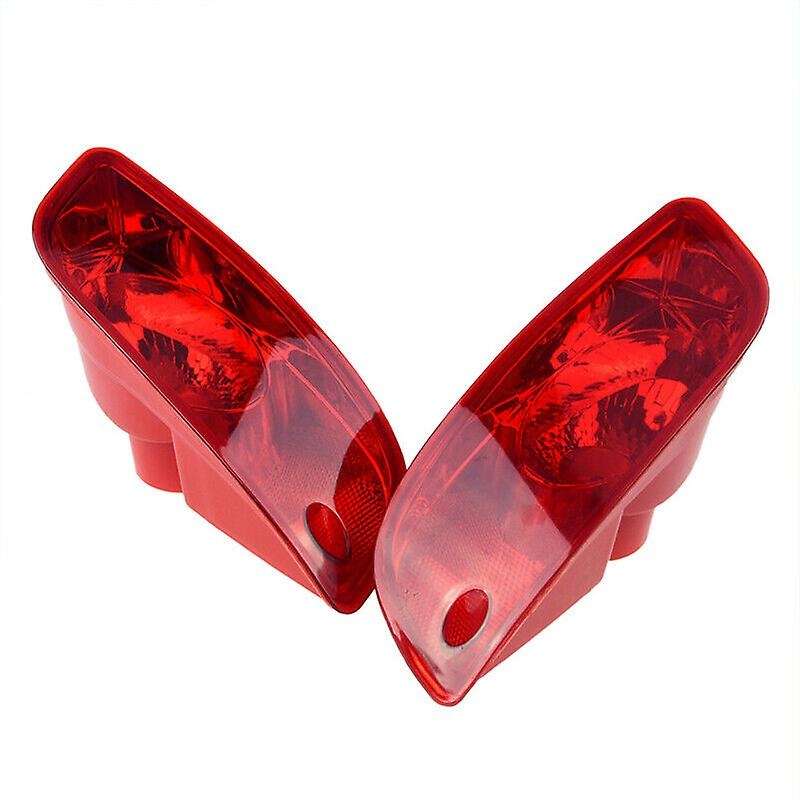 Car Rear Bumper Reflector Lights for (CM) 2007-2009 Pre-Facelift Tail Fog Light Housing Red Lens