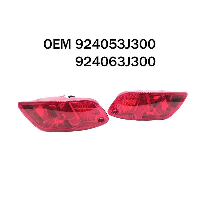 Car Rear Bumper Reflex Fog Lamp Brake Light for Veracruz Ix55 2007-2015 Part Number:924053j300 9240