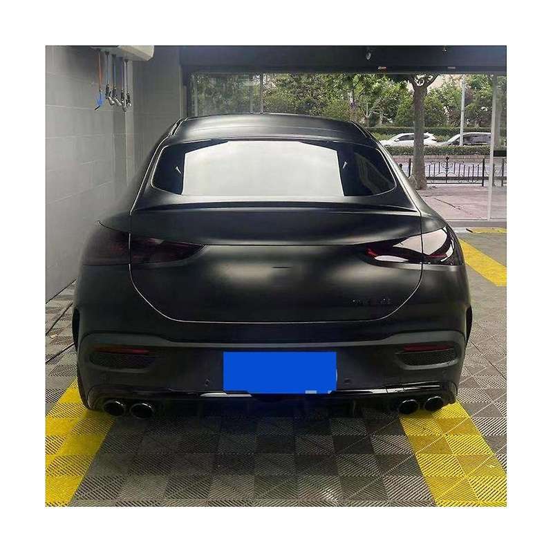 Car Rear Bumper Splitter Spoiler Canard Trim Decor for Coupe C167 Gle350 2020+(a)