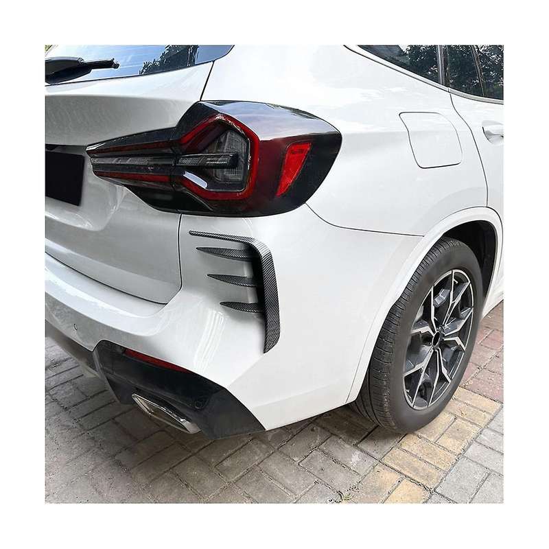 Car Rear Bumper Splitter Carbon Fiber Spoiler Rear Canard Trim for X3 G01 2022-2023