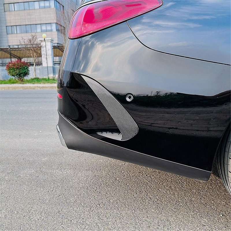 Car Rear Bumper Spoiler Air Vent Outlet Trim Cover for E-Class W214 2024+ Car Accessories Carbon Fib