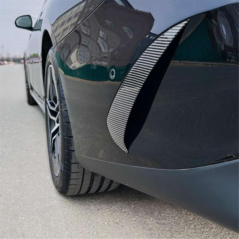 Car Rear Bumper Spoiler Air Vent Outlet Trim Cover for E-Class W214 2024+ Car Accessories Carbon Fib