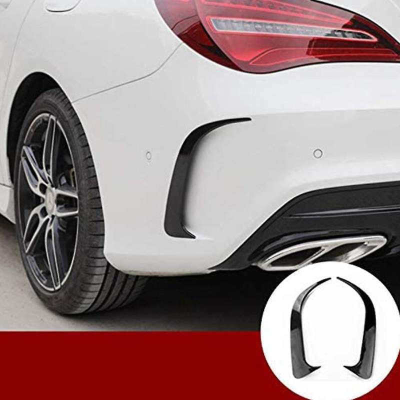 Car Rear Bumper Spoiler Cover for CLA W117 CLA45 2013-2018