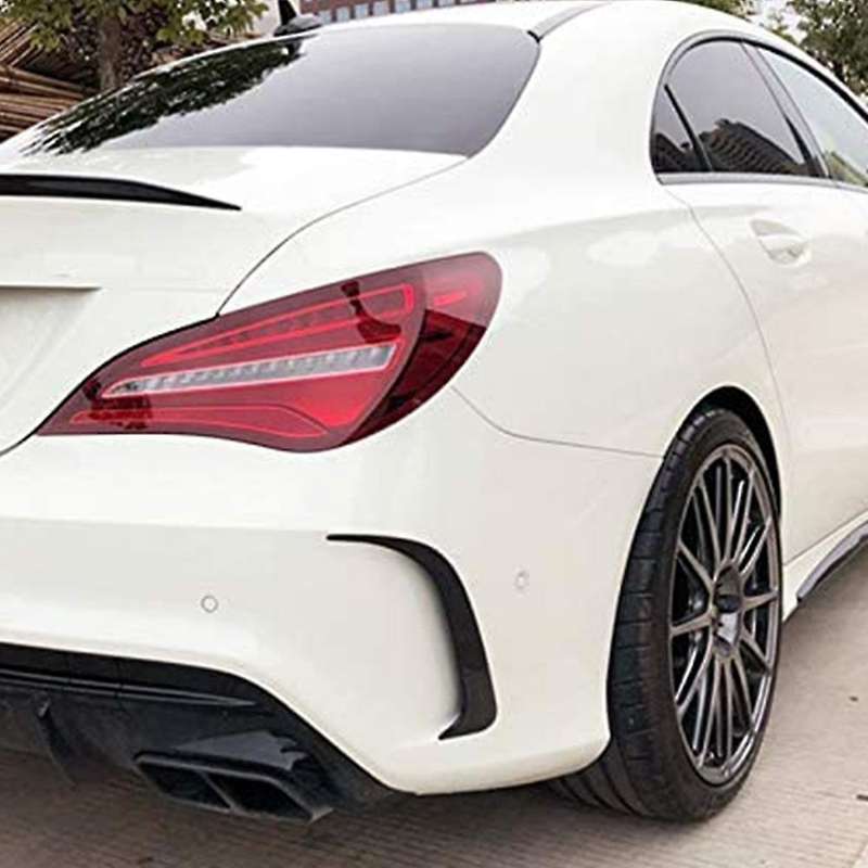 Car Rear Bumper Spoiler Cover for CLA W117 CLA45 2013-2018