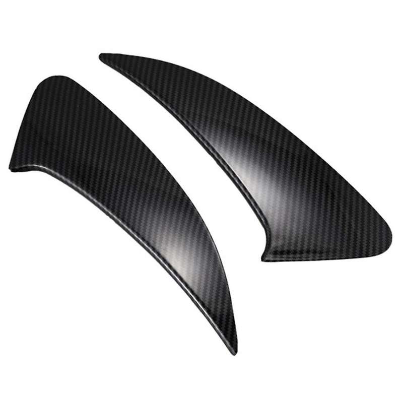 Car Rear Bumper Spoiler Side Wing Canard Trim for - CLA Class C118 CLA200 CLA250 CLA45 2020+ Carbon