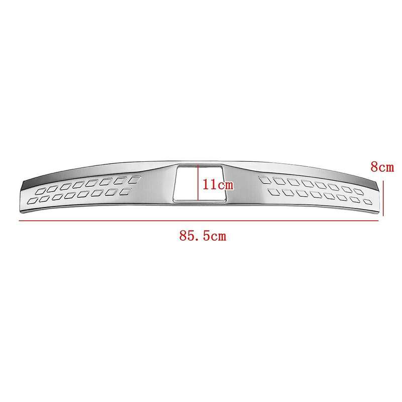 Car Rear Bumper Stainless Steel Trunk Guard Foot Plate for C- 2016 2017 2018