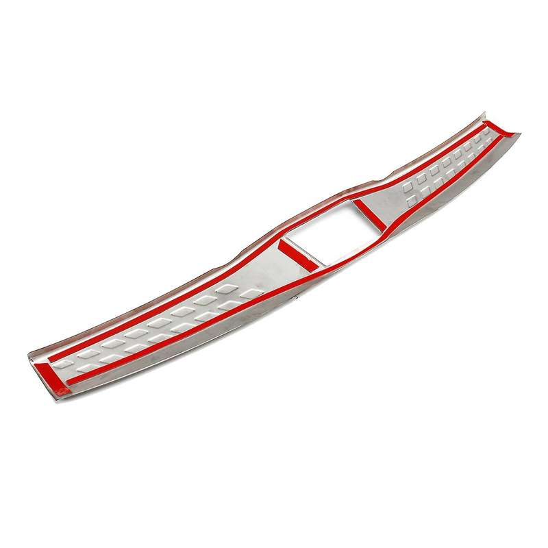 Car Rear Bumper Stainless Steel Trunk Guard Foot Plate for C- 2016 2017 2018