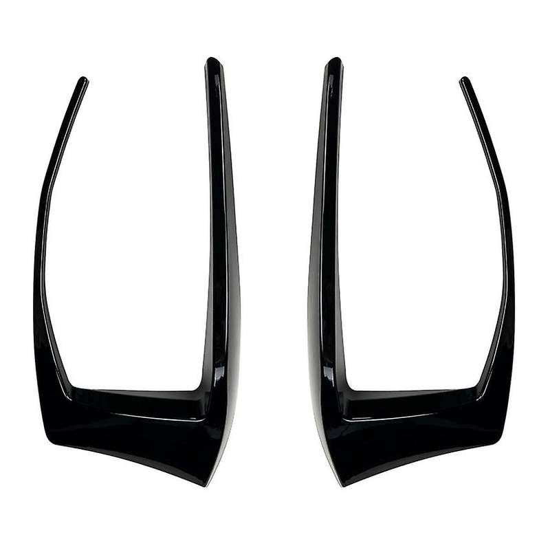 Car Rear Bumper Spoiler Air Vent Side Canards Trim Cover for 2012-2015 Golf R GTD
