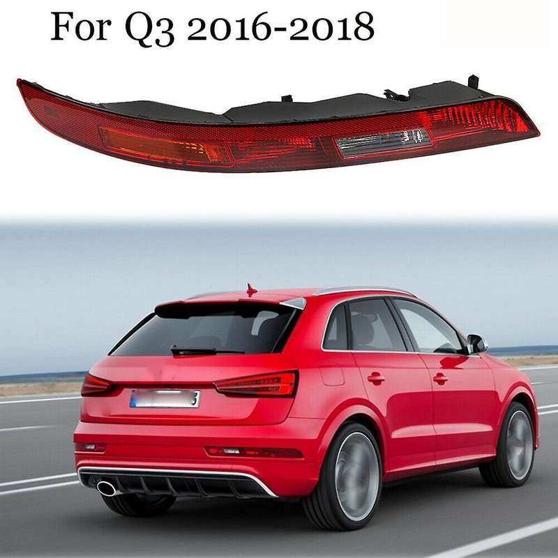 Car Rear Bumper Tail Light Reverse Lamp with for Q3 2016-2018 Right