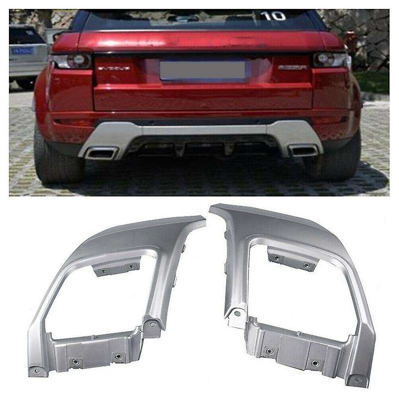 Car Rear Bumper Tail Exhaust Cover Trim for Range Evoque Dynamic L+R Set LR028087 LR028089