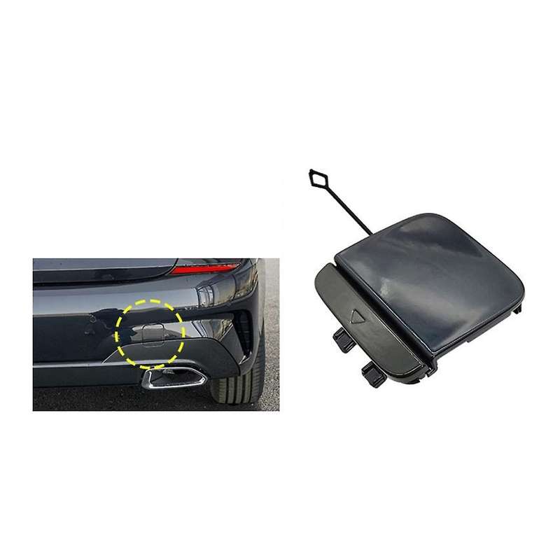 Car Rear Bumper Tow Hook Cover Cap Painted 51129448791 for 3 Series G20 2020-2022 Black