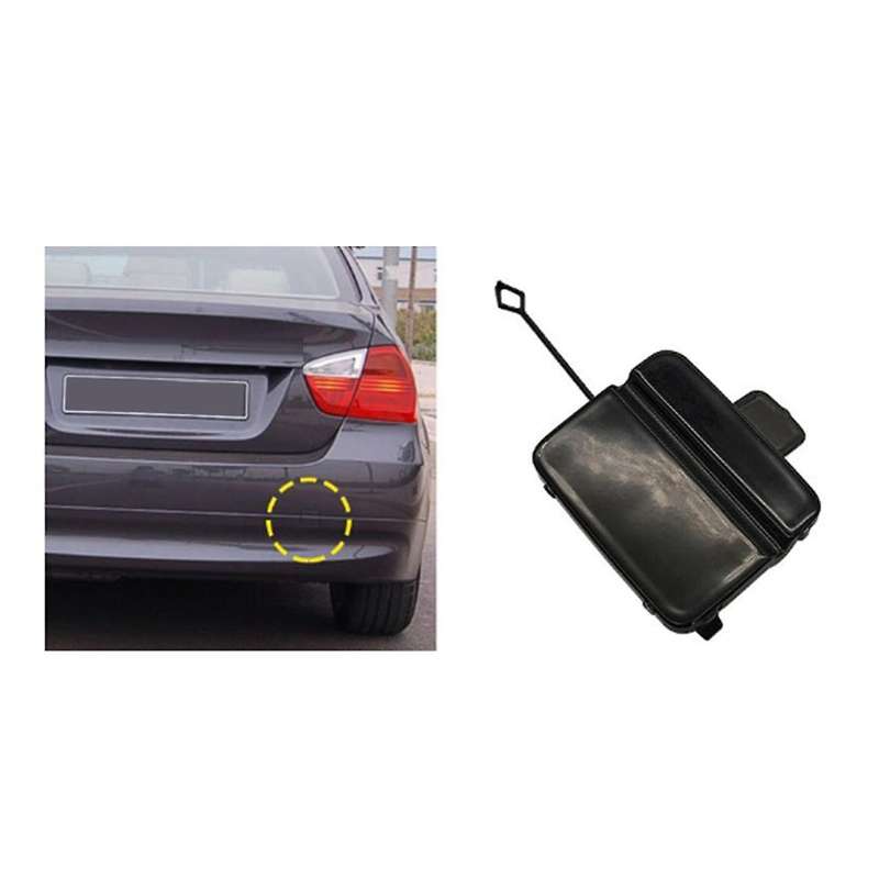 Car Rear Bumper Tow Hook Eye Cover Cap Painted 51127187542 for 3 Series E90 2005-2008 Car Accessorie