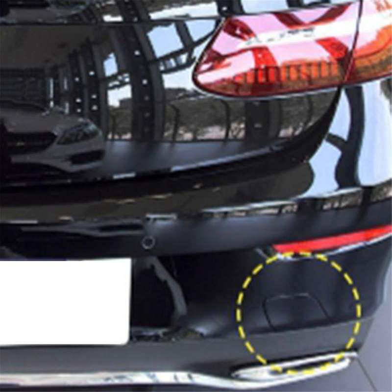 Car Rear Bumper Tow Hook Eye Cover Cap Painted 2388858900 for E-CLASS Coupe W238 2016-2023 Black