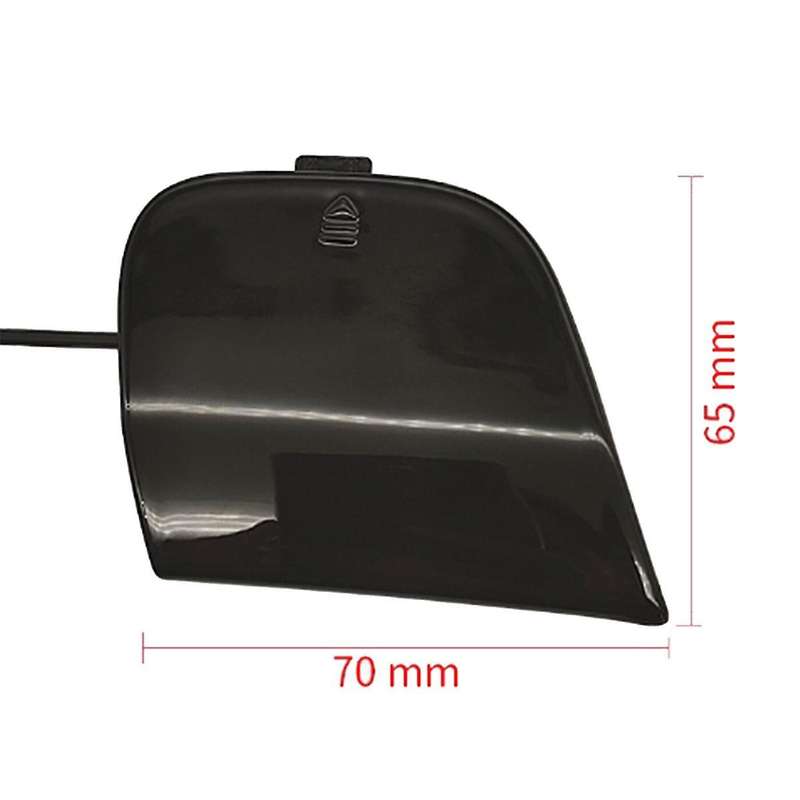 Car Rear Bumper Towing Hook Hole Cover Painted 2058851624 for - W205 2015-2021 Rear Trailer Cover Bl