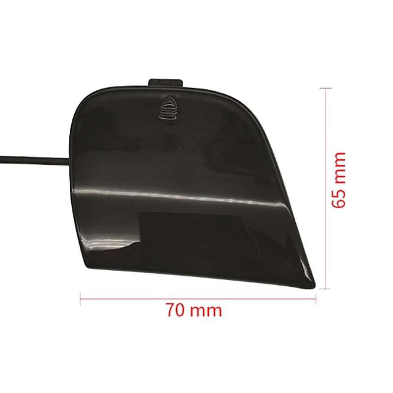 Car Rear Bumper Towing Hook Hole Cover Painted 2058851624 for - W205 2015-2021 Rear Trailer Cover W