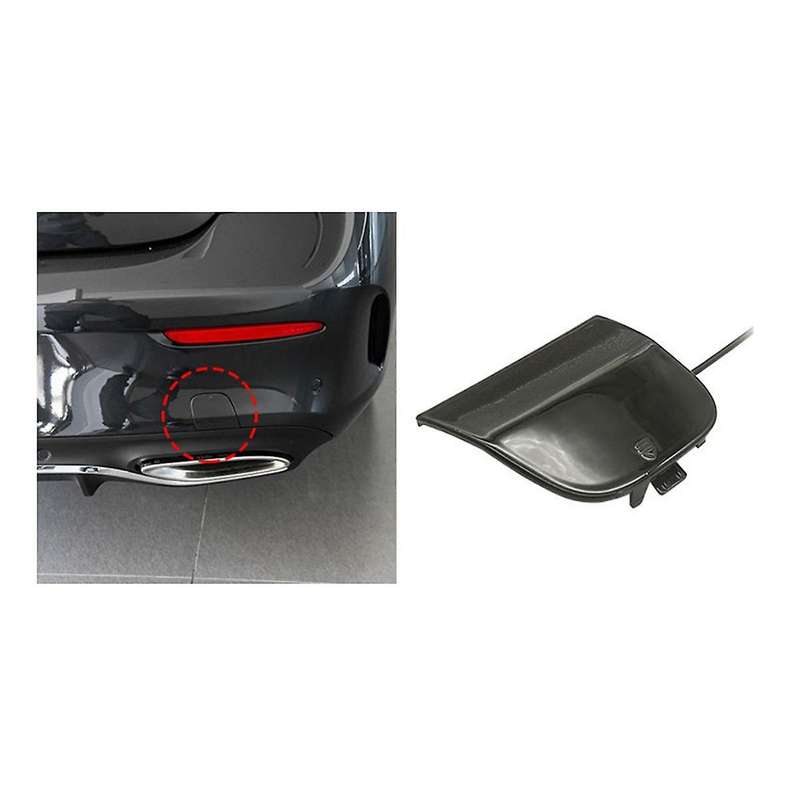 Car Rear Bumper Towing Hook Hole Cover without Paint 2058851624 for - W205 2015-2021 Rear Trailer C