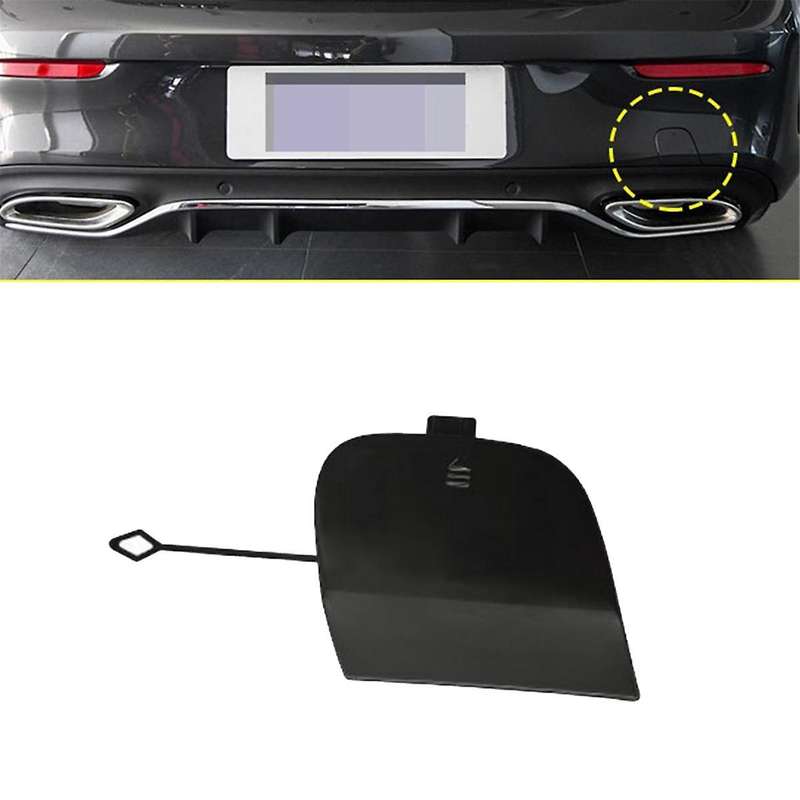 Car Rear Bumper Towing Hook Hole Cover without Paint 2058851624 for - W205 2015-2021 Rear Trailer C