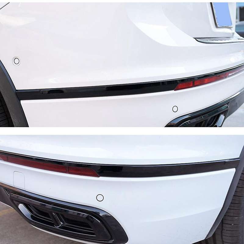 Car Rear Bumper Trim Exterior Mouldings Auto Back Lip Protection for L 2022
