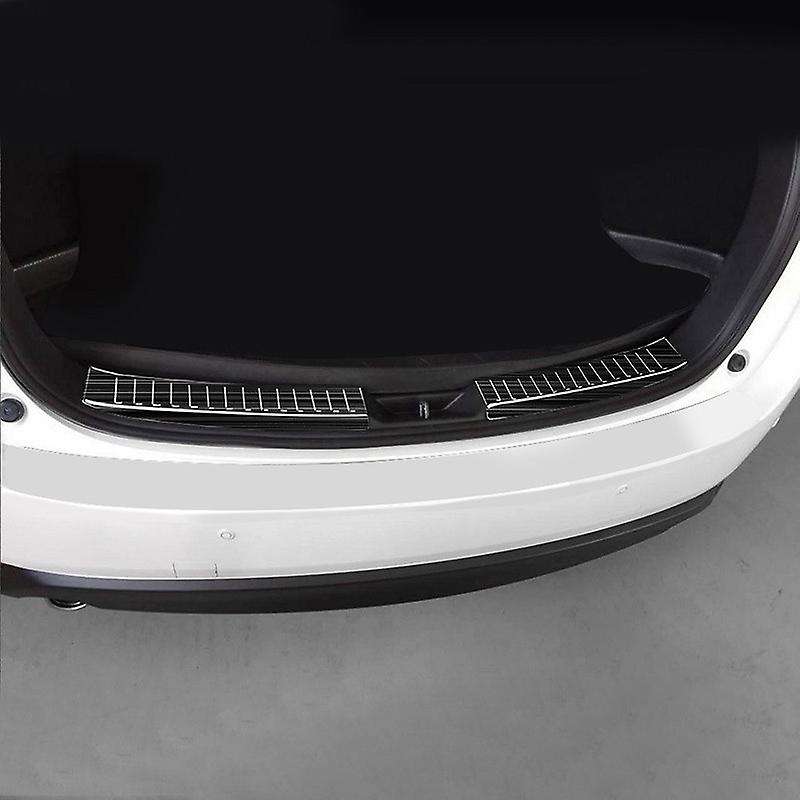 Car Rear Bumper Trunk Guards Trunk Anti-Scratch Guards Rear Bumper Trim Cover for -5 2017-2021