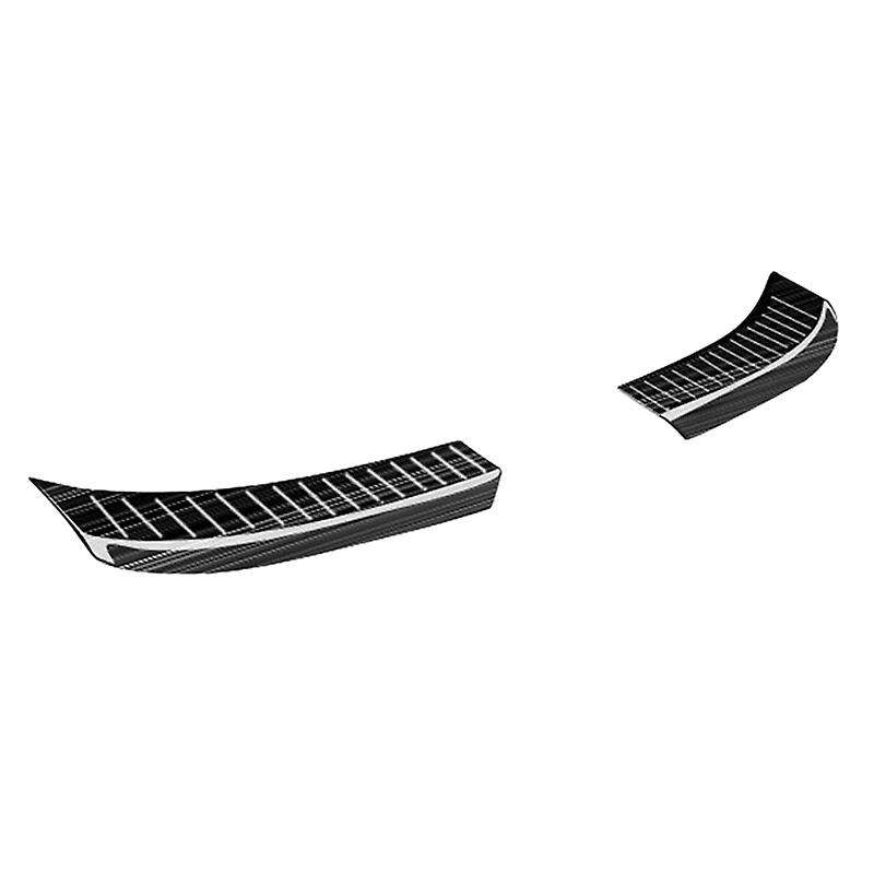 Car Rear Bumper Trunk Guards Trunk Anti-Scratch Guards Rear Bumper Trim Cover for -8 2018-2021