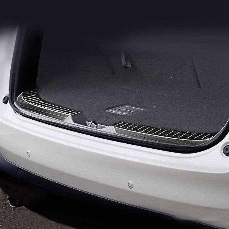 Car Rear Bumper Trunk Guards Trunk Anti-Scratch Guards Rear Bumper Trim Cover for -8 2018-2021