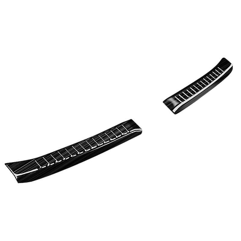 Car Rear Bumper Trunk Guards Trunk Anti-Scratch Guards Rear Bumper Trim Cover for Hatchback Yaris 20