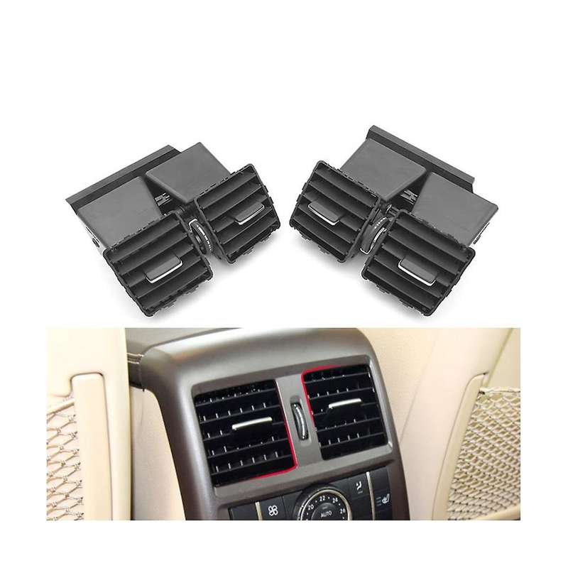 Car Rear Center Console Ac Vent Grille Outlet Assembly for W166 W292 Ml Gls